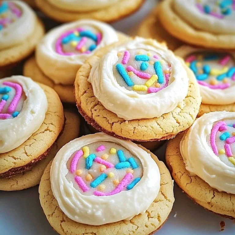Delicious buttercream filled cookie sandwiches on a plate